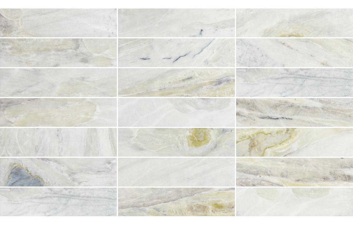 Versilia River Blu 3" x 12" Honed Marble Mosaic - image 4