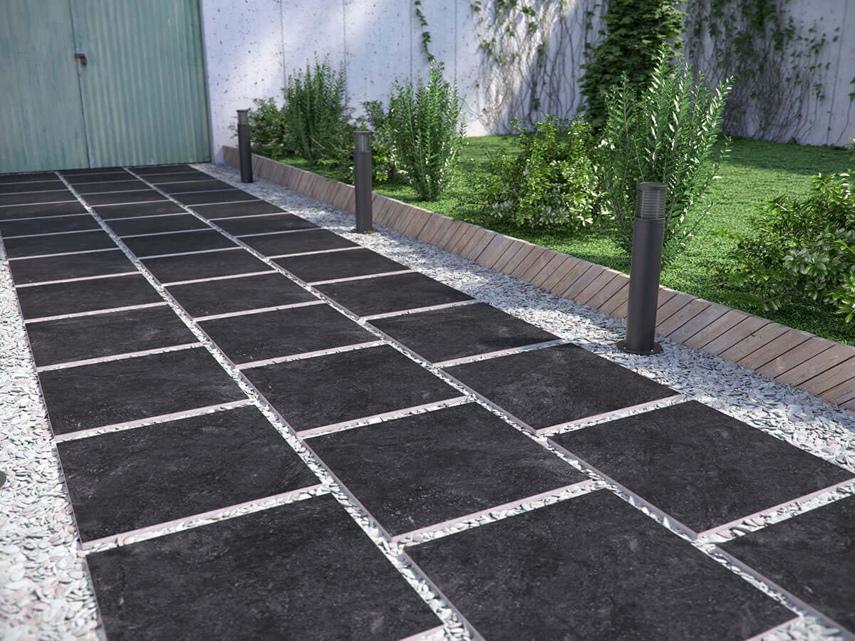 Vulkon Nero 2CM Arterra Porcelain Paver - image 3