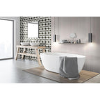 UrbanSlat White 16" x 48" Matte Ceramic Tile - image 12