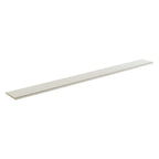 White Acoustic Painted Slat Wall Panel 9.5" x 94.5"