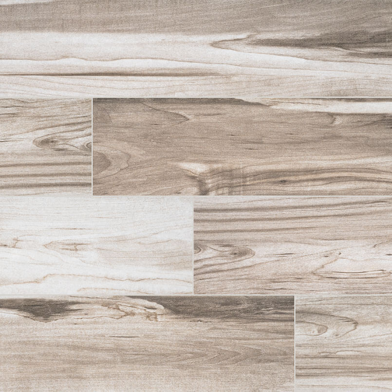 Carolina Timber II White Matte Porcelain Tile - image 1
