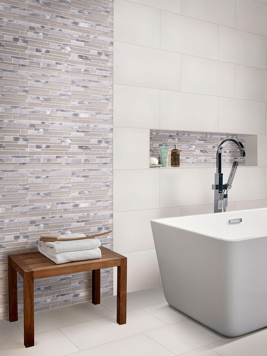 Domino White Porcelain Tile - image 4
