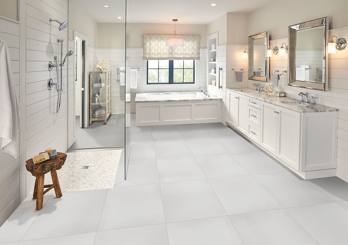 Domino White Porcelain Tile - image 3