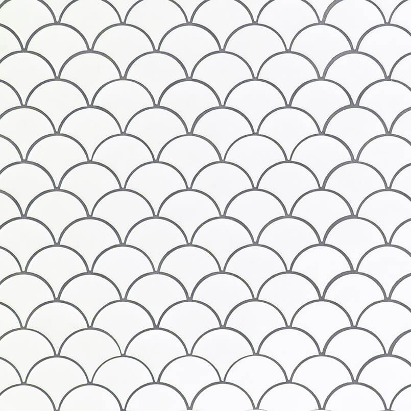 White Glossy Fish Scale - image 3