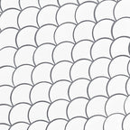 White Glossy Fish Scale - image 2