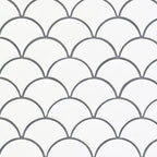 White Glossy Fish Scale - image 1