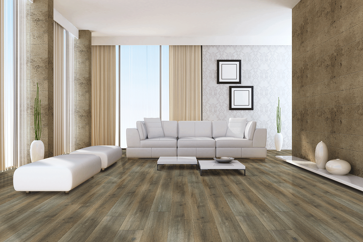 XL Ashton Maracay Brown 9"x60" Vinyl Tile - image 2