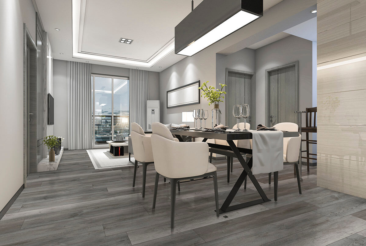 XL Cyrus Katella Ash 9"x60" Vinyl Tile - image 2