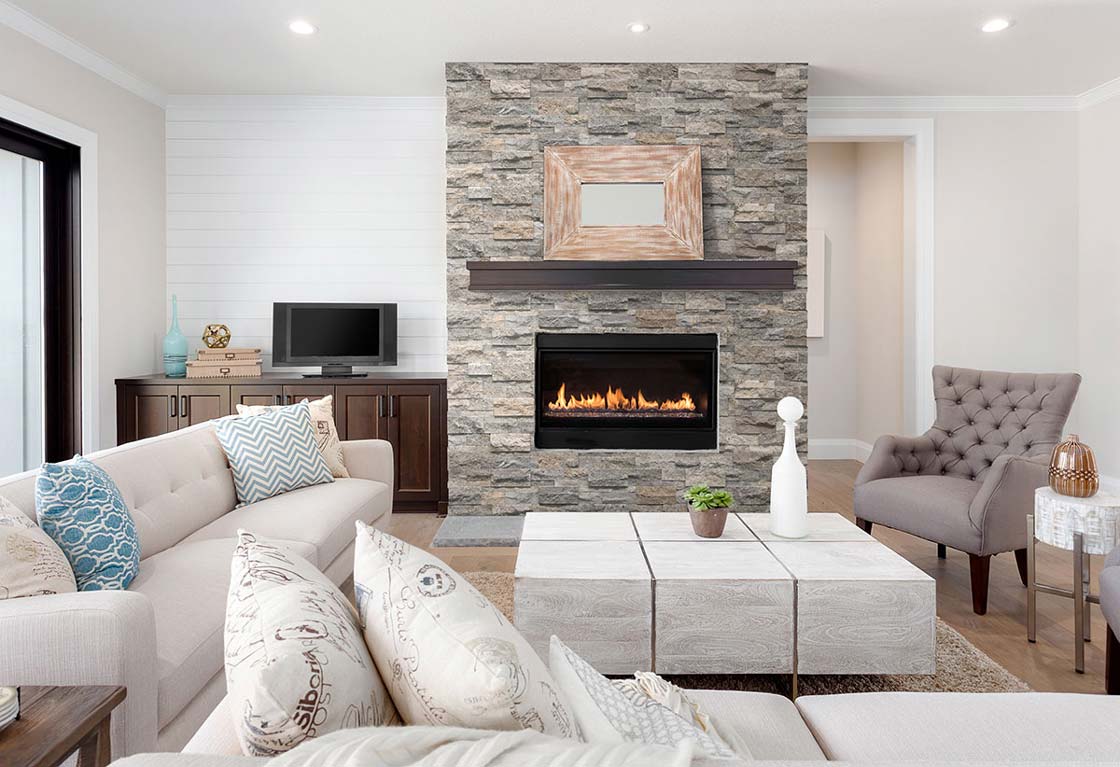 XL Silver Travertine Ledger Panel - image 6