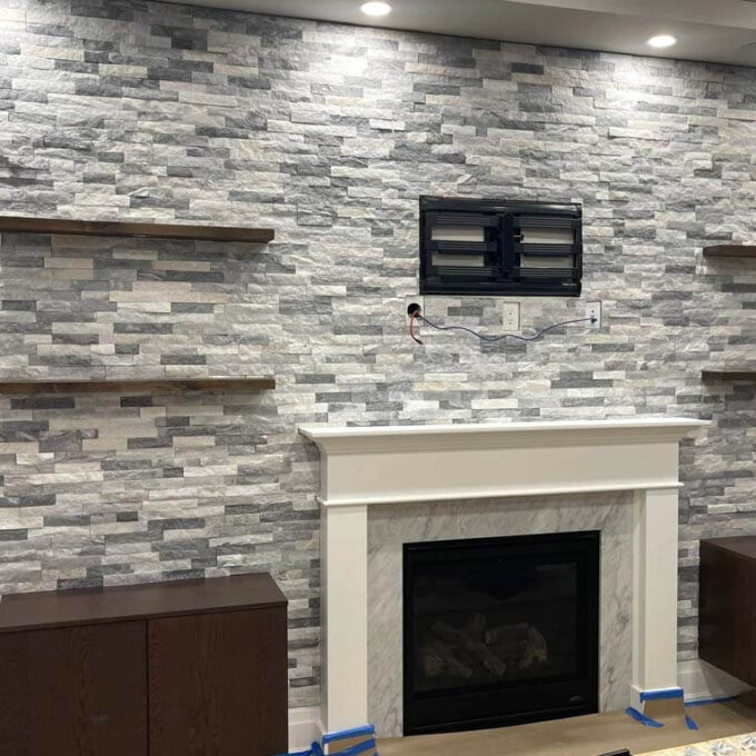 Alaska Grey Ledger Panel