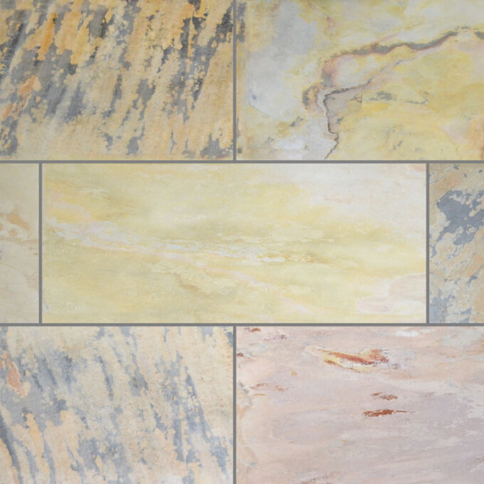 Indian Autumn Slate Tile