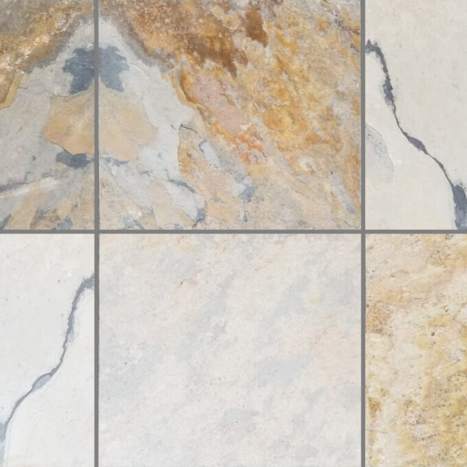 Indian Autumn Slate Tile