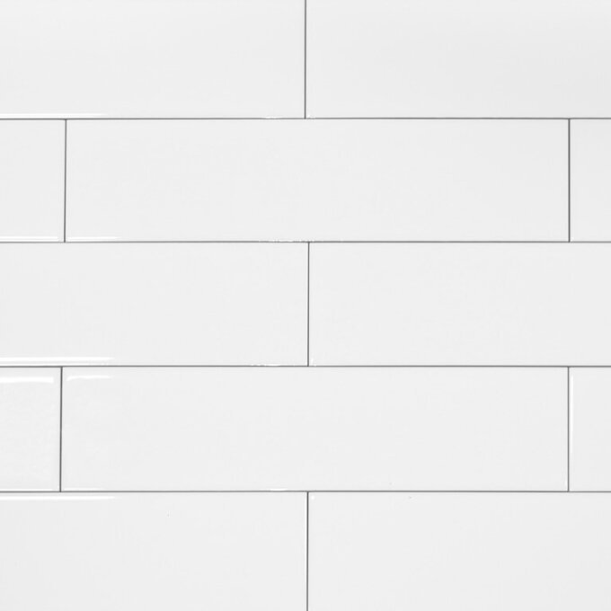White Subway Tile 4" x 16"