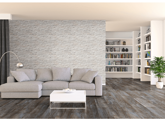 Arctic White Ledger Panel