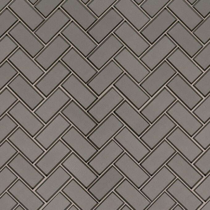 Champagne Glass Bevel Herringbone