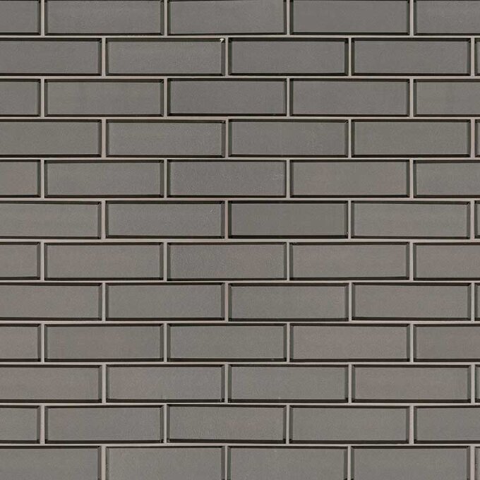 Champagne Glass Bevel 2" x 6"