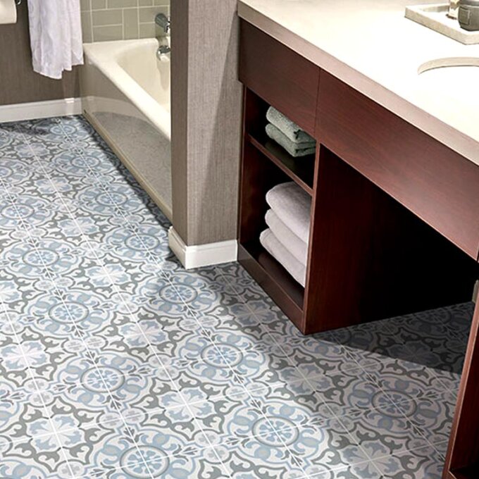 Kenzzi Blume 8"x8" Porcelain Tile