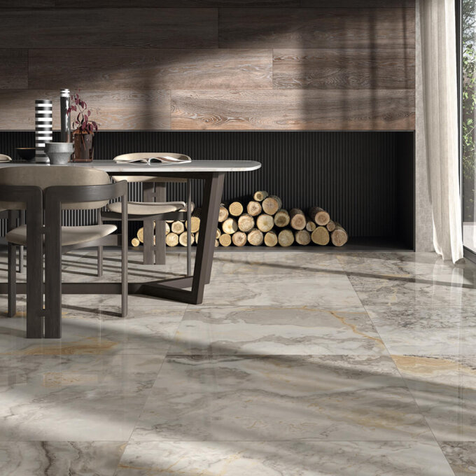 Oro Ocean Blue Porcelain Tile