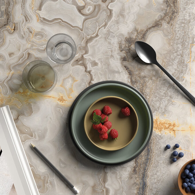 Oro Ocean Blue Porcelain Tile