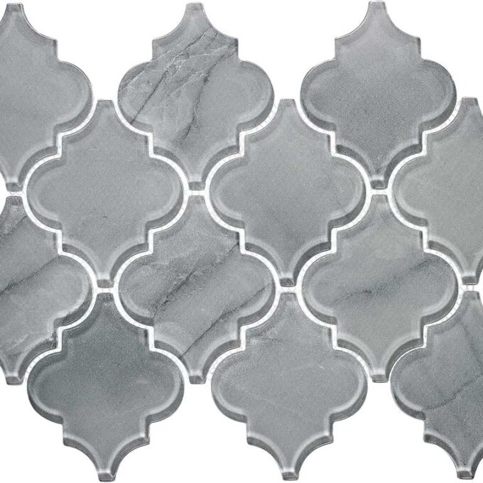 Envision Glass Arabesque Mont Blanc Mosaic