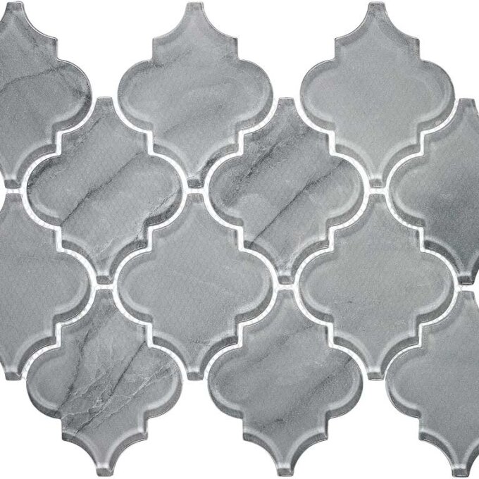 Envision Glass Arabesque Mont Blanc Mosaic