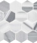 Equator Marble 3 Inch Hexagon Polished Mosaic