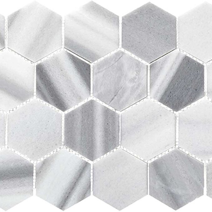 Equator Marble 3" Hexagon Polished Mosaic