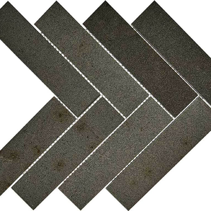 Basalt Marble 2"x8" Herringbone Polished Mosaic