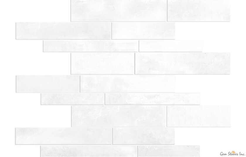 Ice White Marble Random Strip