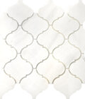 Ariston White Arabesque Lantern Mosaic