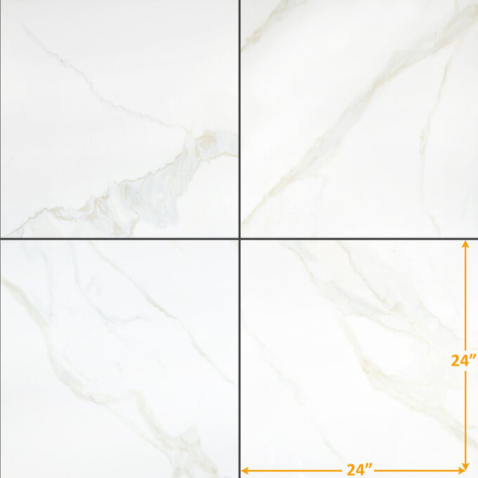 Eterna Calacatta Taupe Porcelain Tile