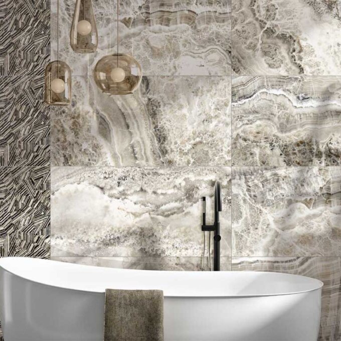 The Room Snake Decor 24"x48" Porcelain Tile