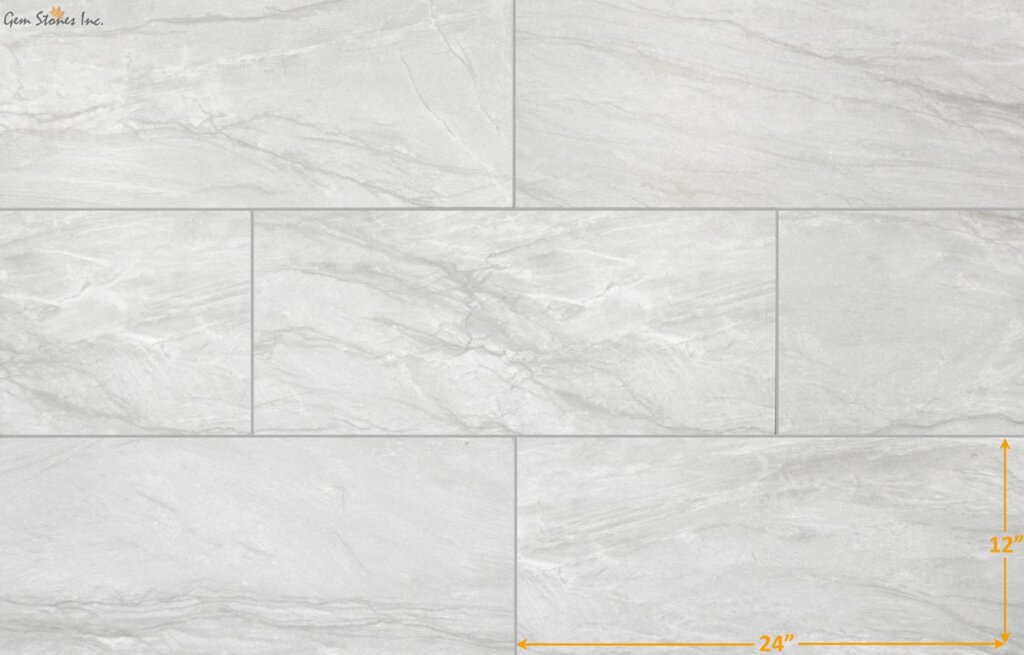 Durban Grey Porcelain Tile Gem Stones Tiles & Counter Tops