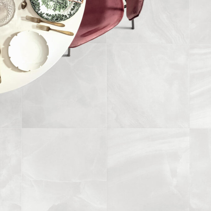 Nolita Bianco White Porcelain Tile