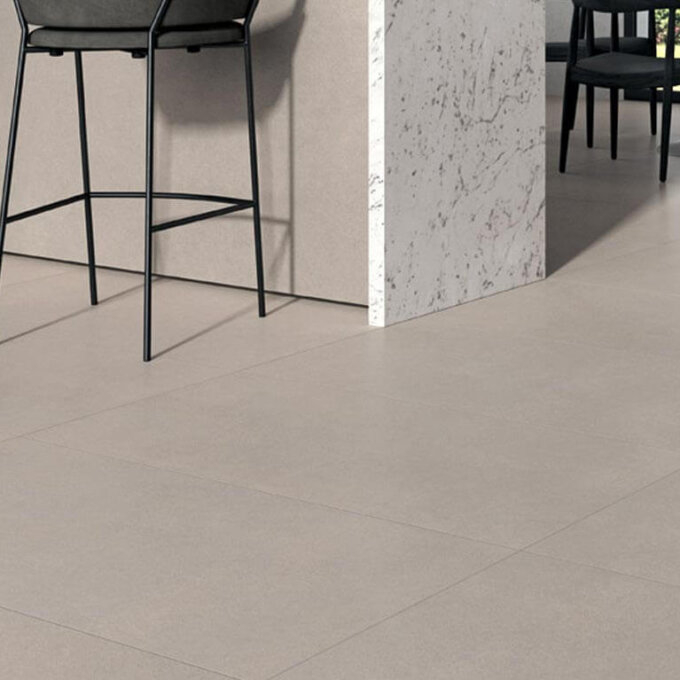 Hub Travel (Light Taupe) Matte Porcelain Tile