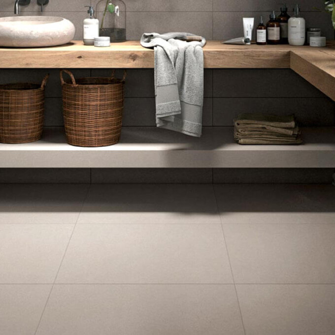 Hub Travel (Light Taupe) Matte Porcelain Tile