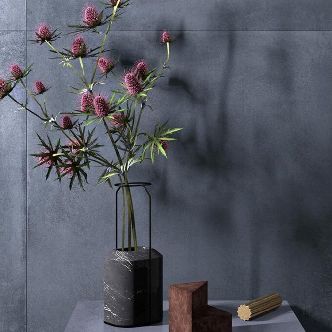 Terra Blu Di Prussia 24"x24" Matte Porcelain Tile