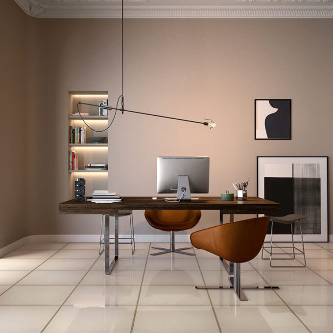 Vetri Bronzo (Taupe) Polished Porcelain Tile