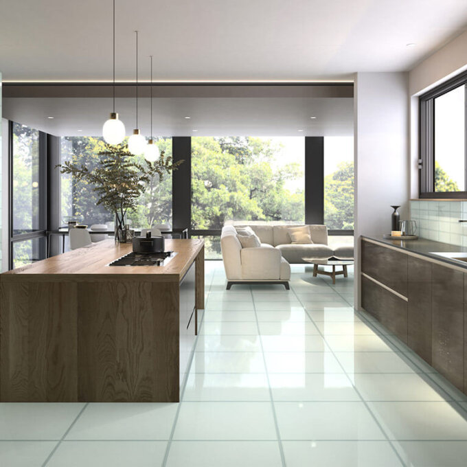 Vetri Natural (Grey/Blue) Polished Porcelain Tile