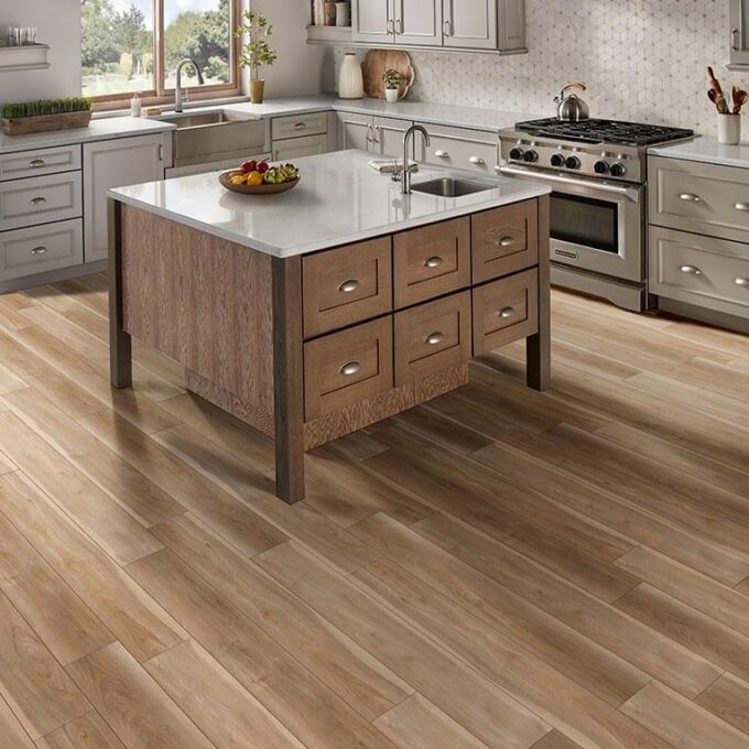 Andover Bayhill Blonde 7"x48" Vinyl Tile