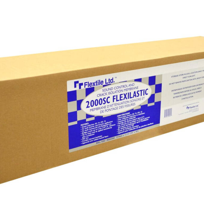Flexilastic Sound Control & Crack Isolation Membrane 2000SC