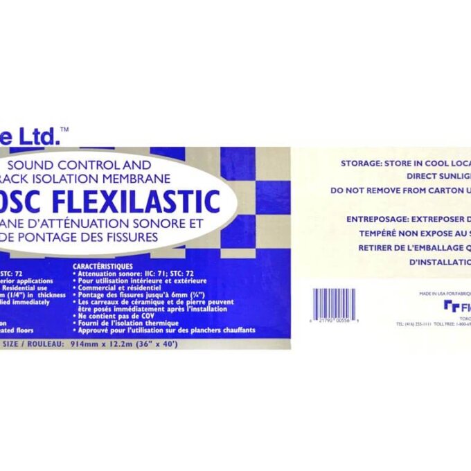 Flexilastic Sound Control & Crack Isolation Membrane 2000SC