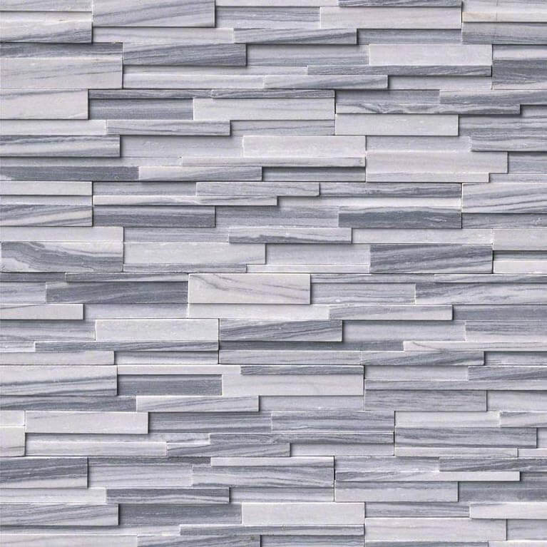 Cosmic Grey 3D Wave Stone Panels
