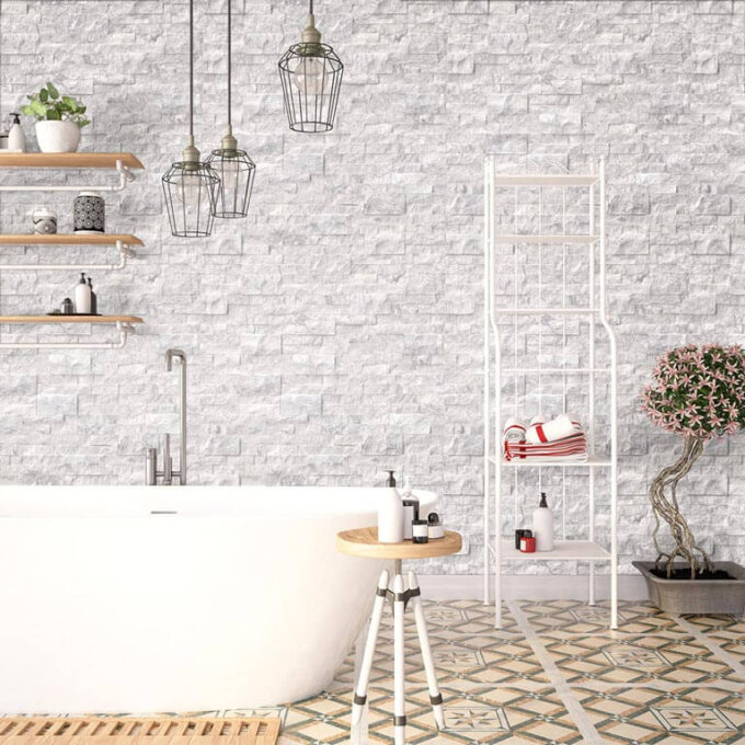 Arabescato Carrara Ledger Panel