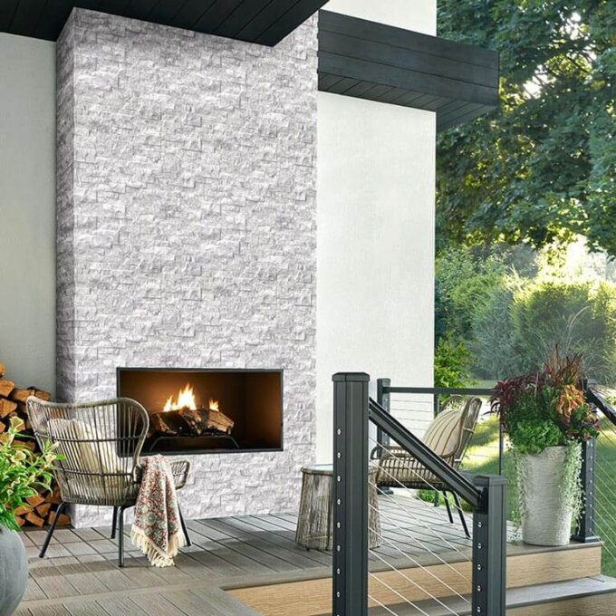 Arabescato Carrara Ledger Panel