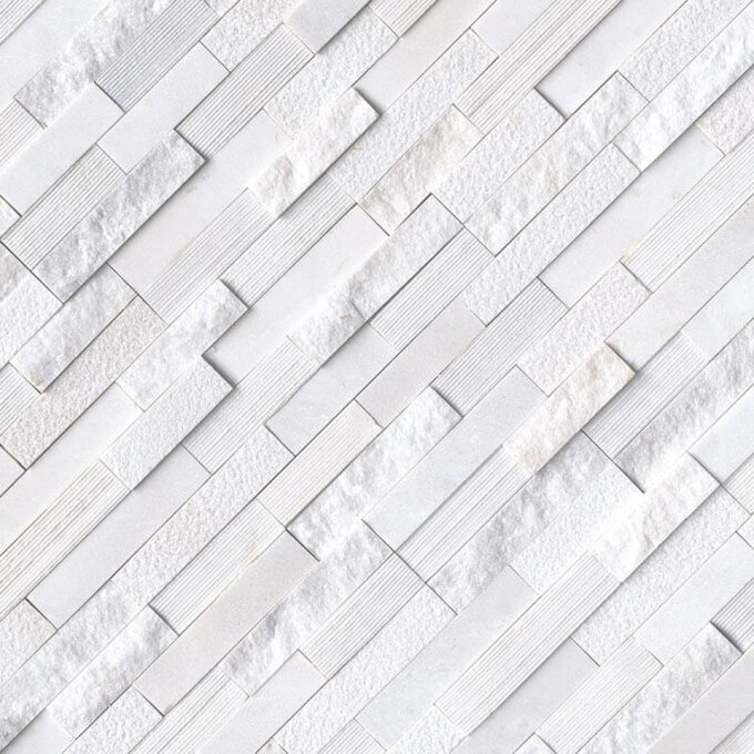 Arctic White Multi Finish Ledger Panel