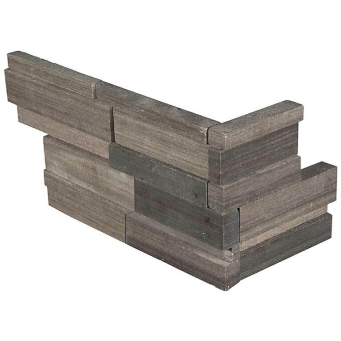 Brown Wave Ledger Panel