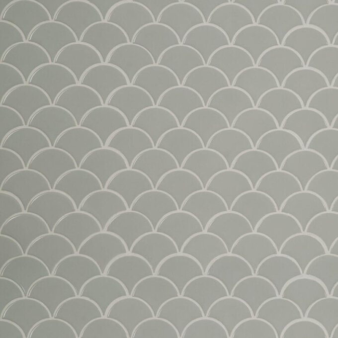 Grey Glossy Fish Scale