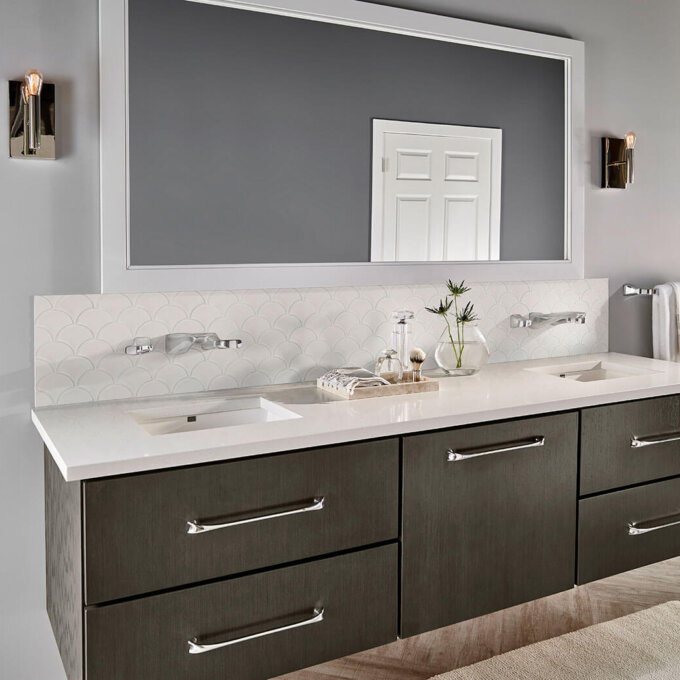 White Glossy Fish Scale