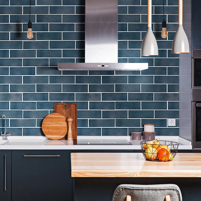 Bay Blue 4x12 Glazed